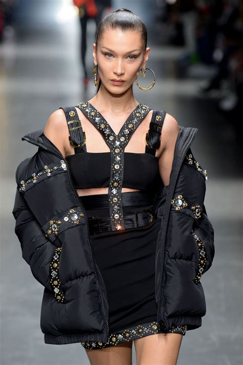 bella hadid versace.